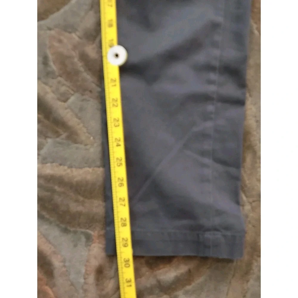 Men's‎ Banana Republic Aiden Chino Slim 30x32 Gray Pants Preppy Classic